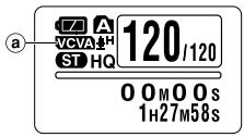 OLYMPUS WS310M - Utilisation du déclenchement à la voix (VCVA (Variable Control Voice Actuator)) - 4