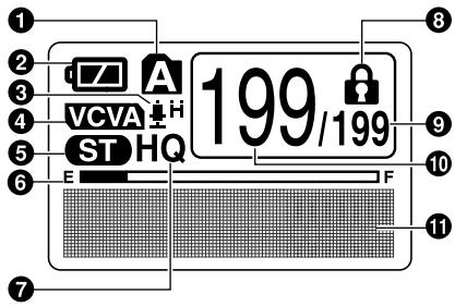 OLYMPUS WS310M - Affichage (panneau LCD) - 1