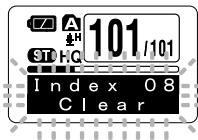 OLYMPUS WS310M - Effacement d'une marque index - 1
