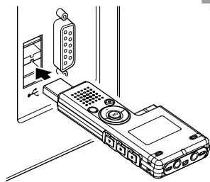 OLYMPUS WS310M - Connector l'enregistreur à votre PC - 3