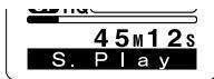OLYMPUS WS310M - Modification de la vitesse de lecture (Lecture au ralenti/Lecture rapide) - 1