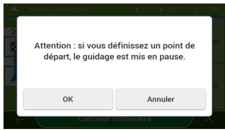 MAPPY ULTi S556 - Déterminer un nouveau point de départ - 4