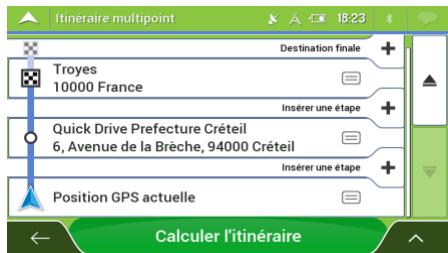 MAPPY ULTi S556 - Déterminer un nouveau point de départ - 3
