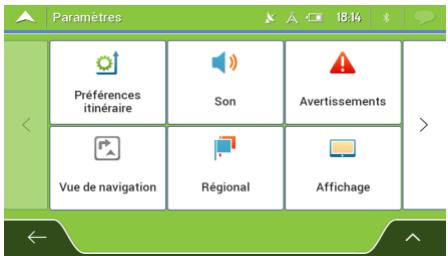 MAPPY ULTi S556 - Réglages itinéraire - 3