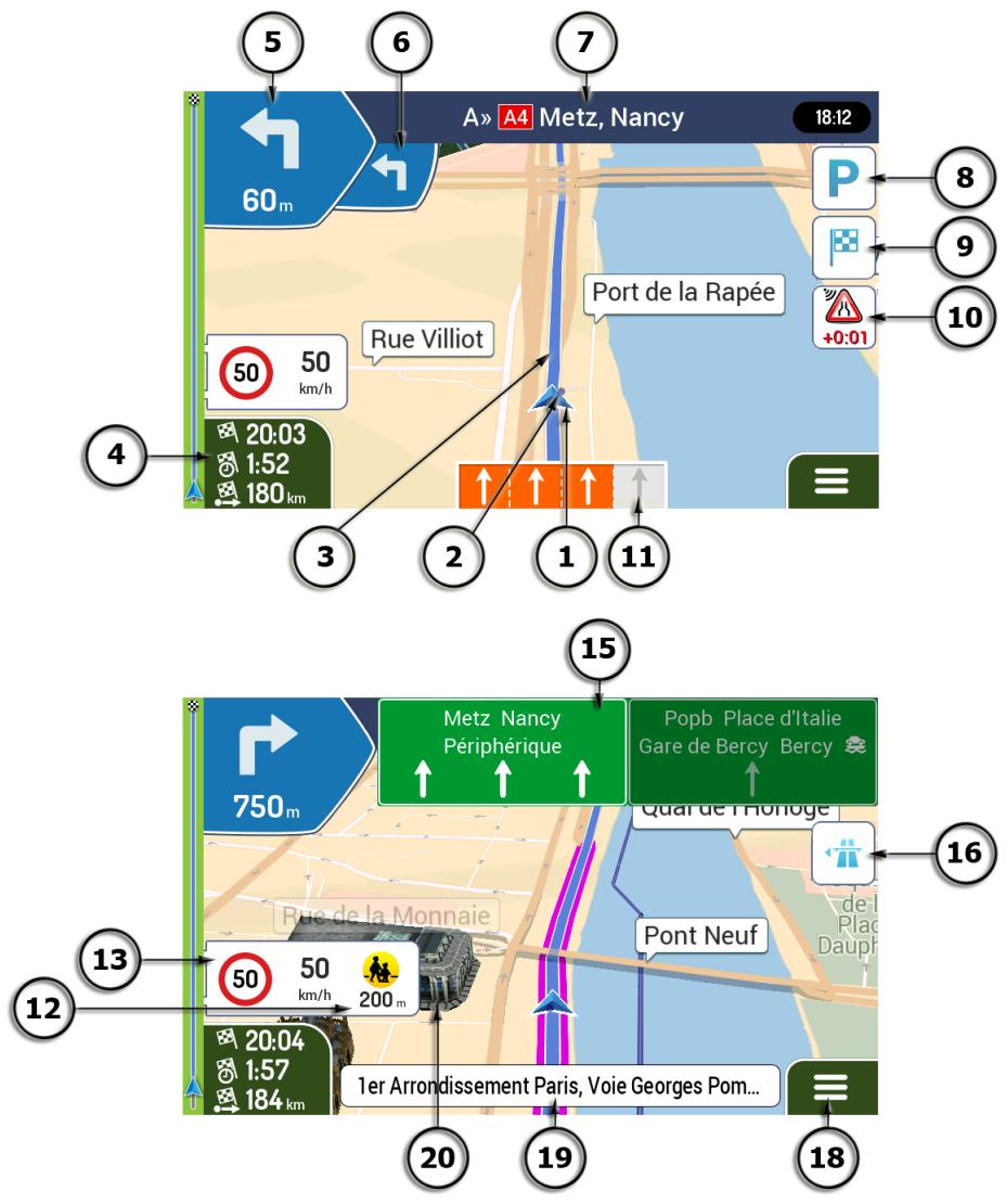MAPPY ULTi S556 - Vue de navigation - 1