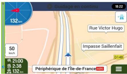 MAPPY ULTi S556 - Calculer l'itinéraire - 1