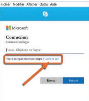 ORDISSIMO portableJULIA2 - Créer un compte Skype - 2