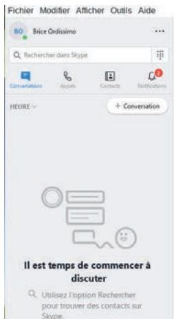 ORDISSIMO portableJULIA2 - Se connecter à son compte Skype - 3