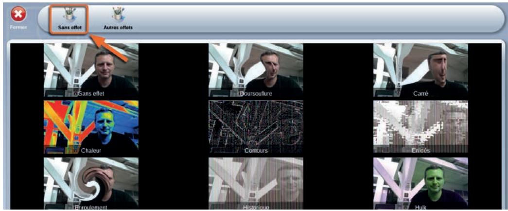 ORDISSIMO portableJULIA2 - Appliquer un effet à la video - 3