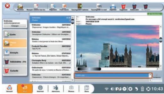 ORDISSIMO portableJULIA2 - Enregistrrer une piece jointe - 2