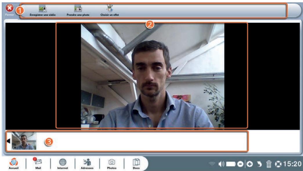 ORDISSIMO portableJULIA2 - Webcam - 2