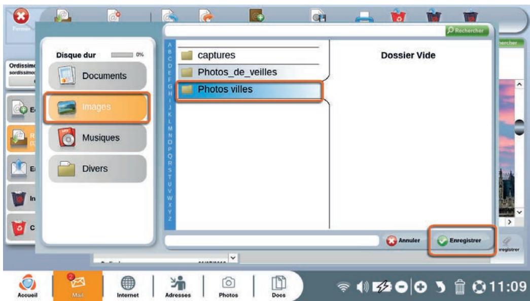 ORDISSIMO portableJULIA2 - Enregistrrer une piece jointe - 5