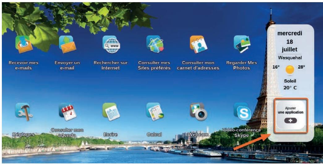 ORDISSIMO portableJULIA2 - Ajouter une Application - 1