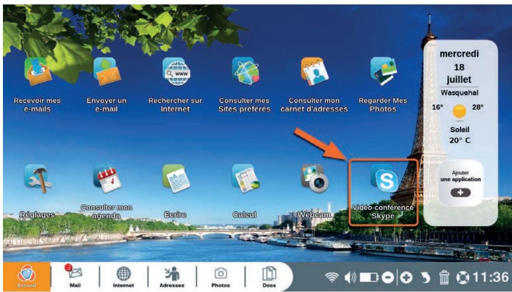 ORDISSIMO portableJULIA2 - Skype - 2