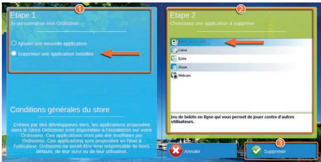 ORDISSIMO portableJULIA2 - Supprimeruneapplication - 2