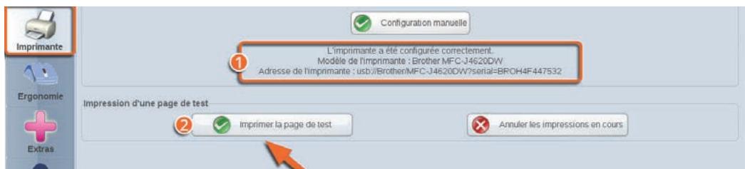 ORDISSIMO portableJULIA2 - Réglage de l'imprimante en USB - 3