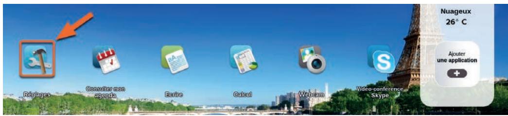 ORDISSIMO portableJULIA2 - Réglage de l'imprimante en Wi-Fi - 1