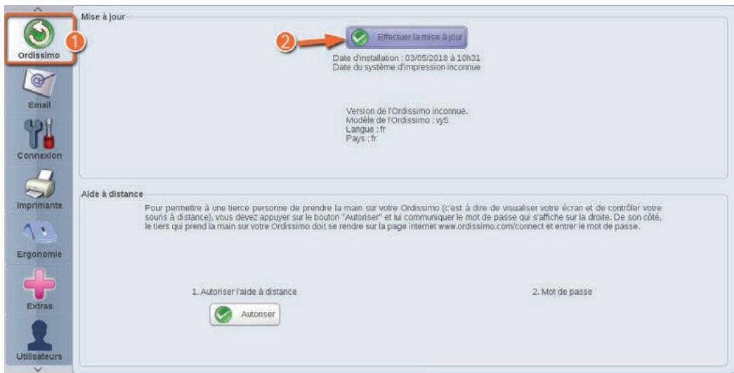 ORDISSIMO portableJULIA2 - Il est important de faire une mise à jour régulière de votre Ordissimo - 2