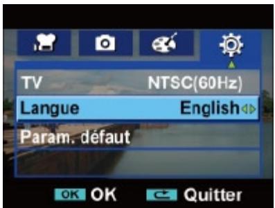TOSHIBA CAMILEO P10+4 GO - Langue - 1