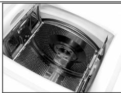 HOOVER DYT8136G6 - Préparation lavage. Ouverture/Fermeture tambour - 4