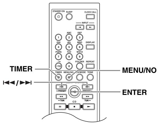 ONKYO CS 725 T - Activier/couper les minutes - 1