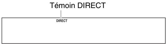 ONKYO CS 725 T - Utiliser la fonction “Direct (Directe)” - 2