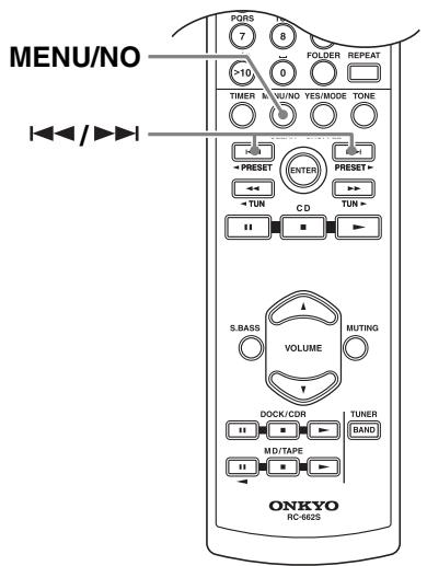 ONKYO CS 725 T - Configuration DAB - 1