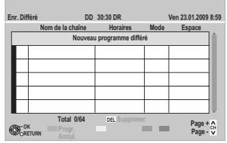 PANASONIC DMR-XW350 - Appuyez sur [PROG/CHECK]. - 1