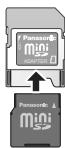 PANASONIC DMR-XW350 - Introduction de la carte - 2