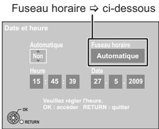 PANASONIC DMR-XW350 - Date et heures - 1