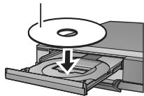 PANASONIC DMR-XW350 - Insertion des disques - 1
