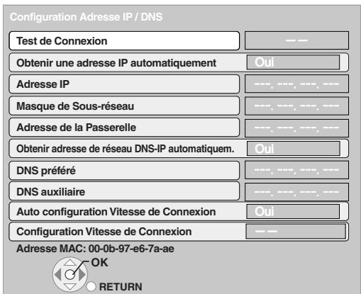PANASONIC DMR-XW350 - Pour tester la connexion - 1