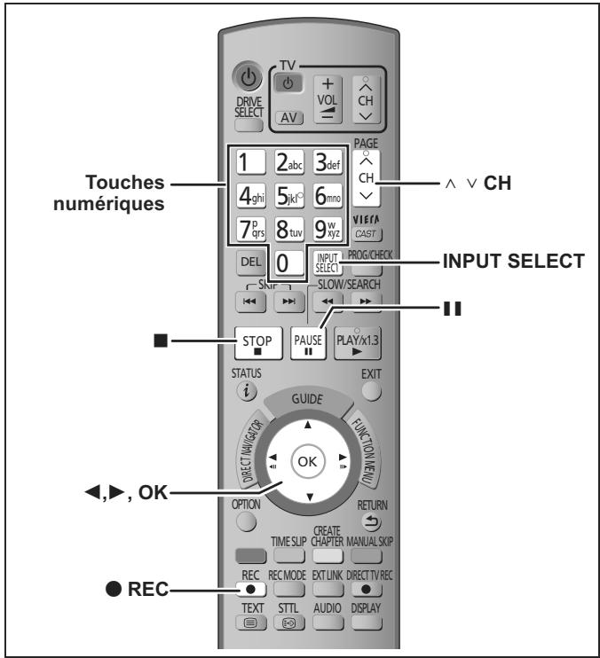 PANASONIC DMR-XW350 - Appuyez sur [, ] pour selectionner le titre puis appuyez sur [OK]. - 1
