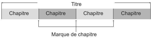 PANASONIC DMR-XW350 - A propos des chaprites - 2