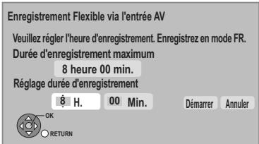 PANASONIC DMR-XW350 - Appuyez sur [INPUT SELECT] pour désirir le canal d'entrée pour l'appareil que vous avez connecté. - 1