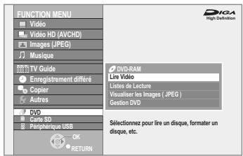 PANASONIC DMR-XW350 - Procedures communes - 1