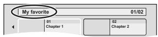 PANASONIC DMR-XW350 - Attribution d'un nom à un disque - 2