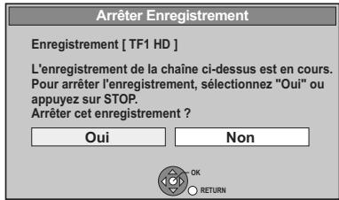 PANASONIC DMR-XW350 - Appuyez sur [■]. - 1