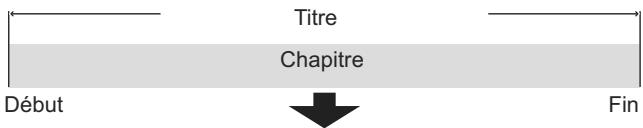 PANASONIC DMR-XW350 - A propos des chaprites - 1