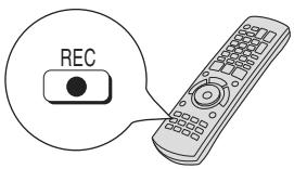 PANASONIC DMR-XW350 - Enregistrement en appuyant sur la touche [REC] - 1