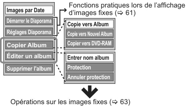 PANASONIC DMR-XW350 - Appuyez sur [, ] pour désir l'opération à effectuer, puis appuyez sur [OK]. - 2