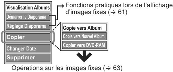 PANASONIC DMR-XW350 - Appuyez sur [, ] pour désir l'opération à effectuer, puis appuyez sur [OK]. - 1