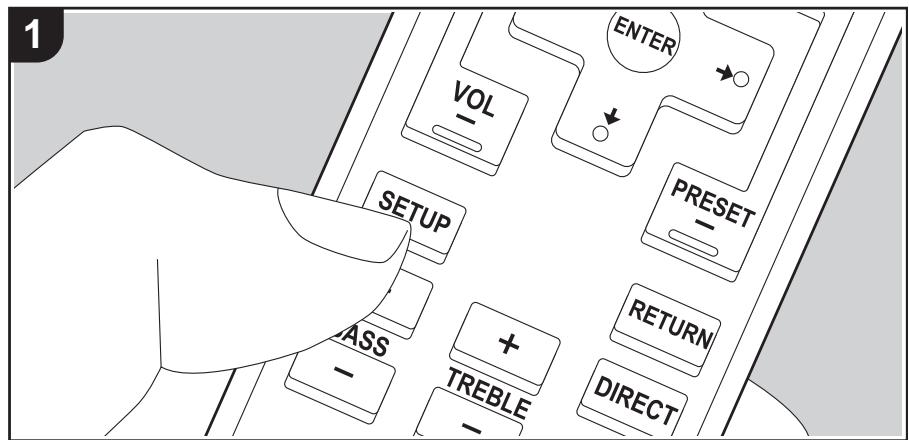 PIONEER SX-10AE - Menu Setup - 1