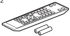 PIONEER SX-10AE - Ce que contient la boîte - 2