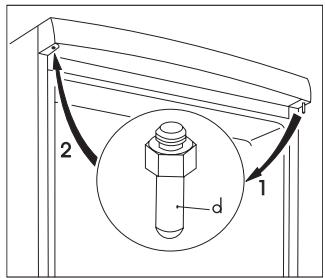 AEG S65388KG1 - Modification du sens d'ouverture de la porte - 2
