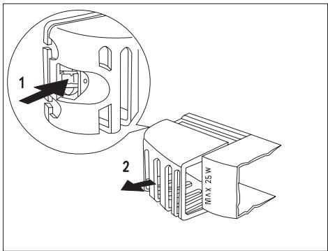 AEG S65388KG1 - Remplacement de l'ampoule d'éclairage - 1