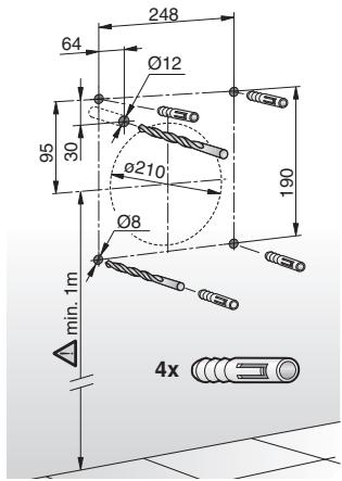 GAGGENAU AR 401-130 INOX - Percée dans le mur - 1