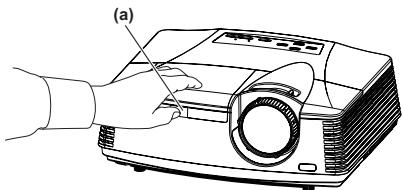 MITSUBISHI HC4000 - A) Quand le projecteur est placé sur la table - 1