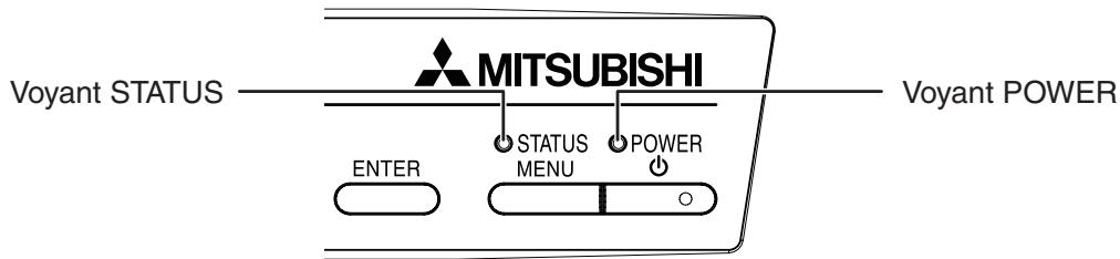 MITSUBISHI HC4000 - Les images ne s'affichent pas correctement. - 1