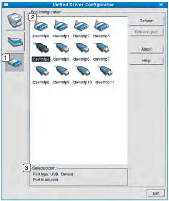 SAMSUNG SCX-3405W - Ports configuration - 1